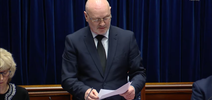 Speaker Alex Maskey MLA pays tribute to former deputy First Minister Seamus Mallon