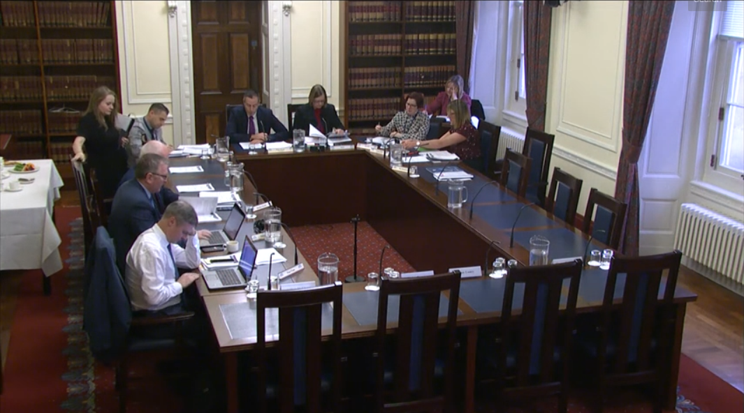 Committee for Justice Meeting Thursday 6 February 2020