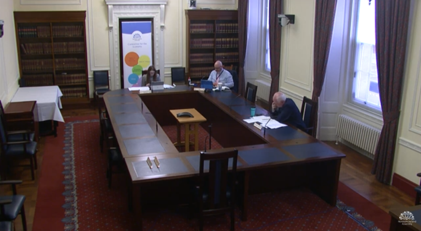 Committee for the Economy Meeting Monday 8 June 2020