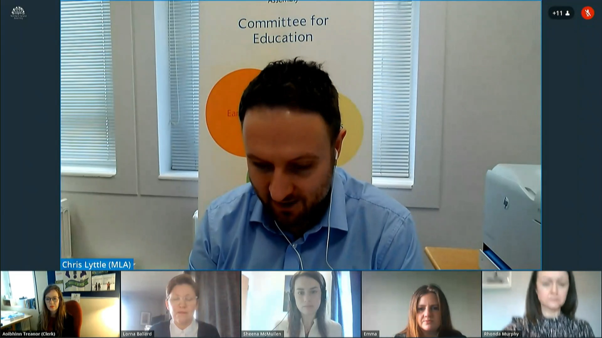 Education Committee Meeting - Wednesday 17th February 2021