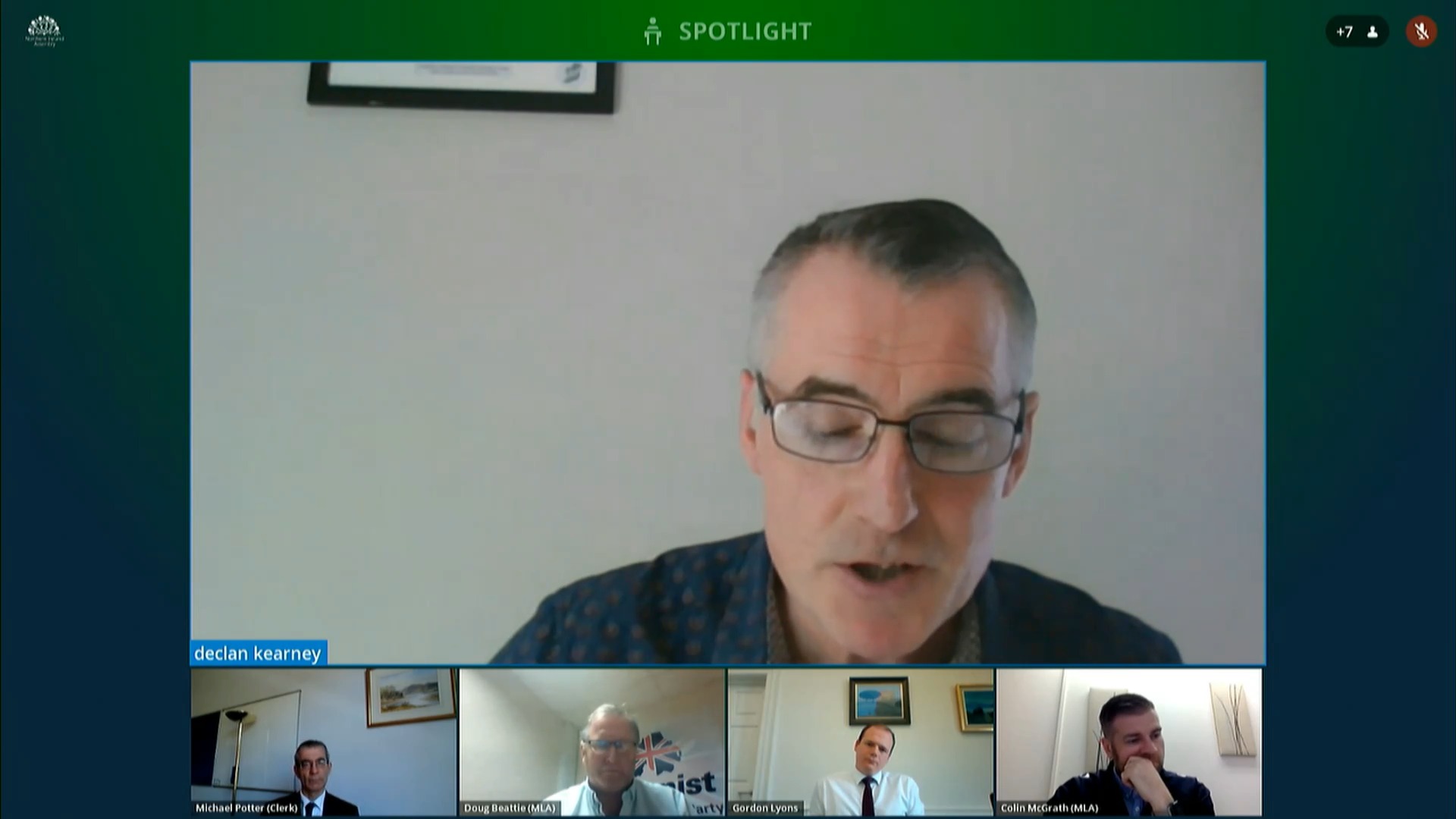 Executive Office Committee Meeting - Wednesday 28th April 2021