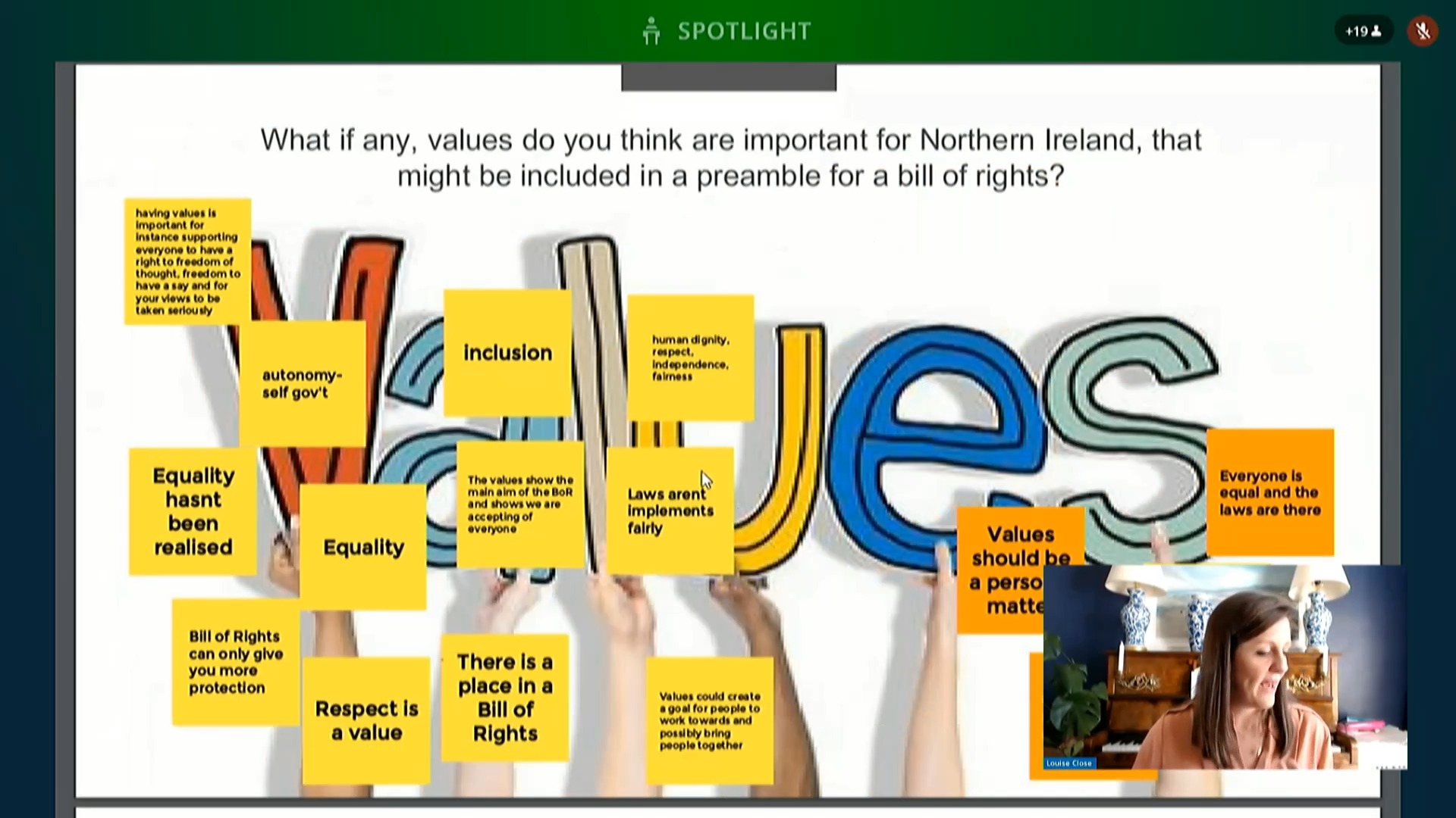 Ad Hoc Committee on a Bill of Rights Meeting - Thursday 6th May 2021