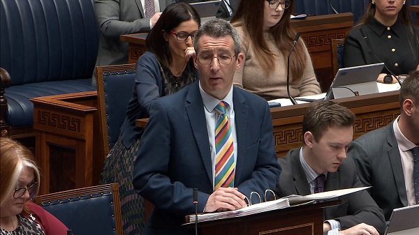 Minister of Agriculture, Environment and Rural Affairs, Andrew Muir MLA.