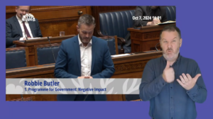 Question Time - Executive Office Monday 7 October 2024 (with ISL interpretation)
