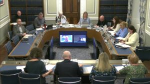The Committee for Justice during its meeting on Thursday 23 January 2025.