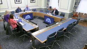 The Audit Committee begins its meeting in room 21, parliament Buildings on Wednesday 5 March 2025.