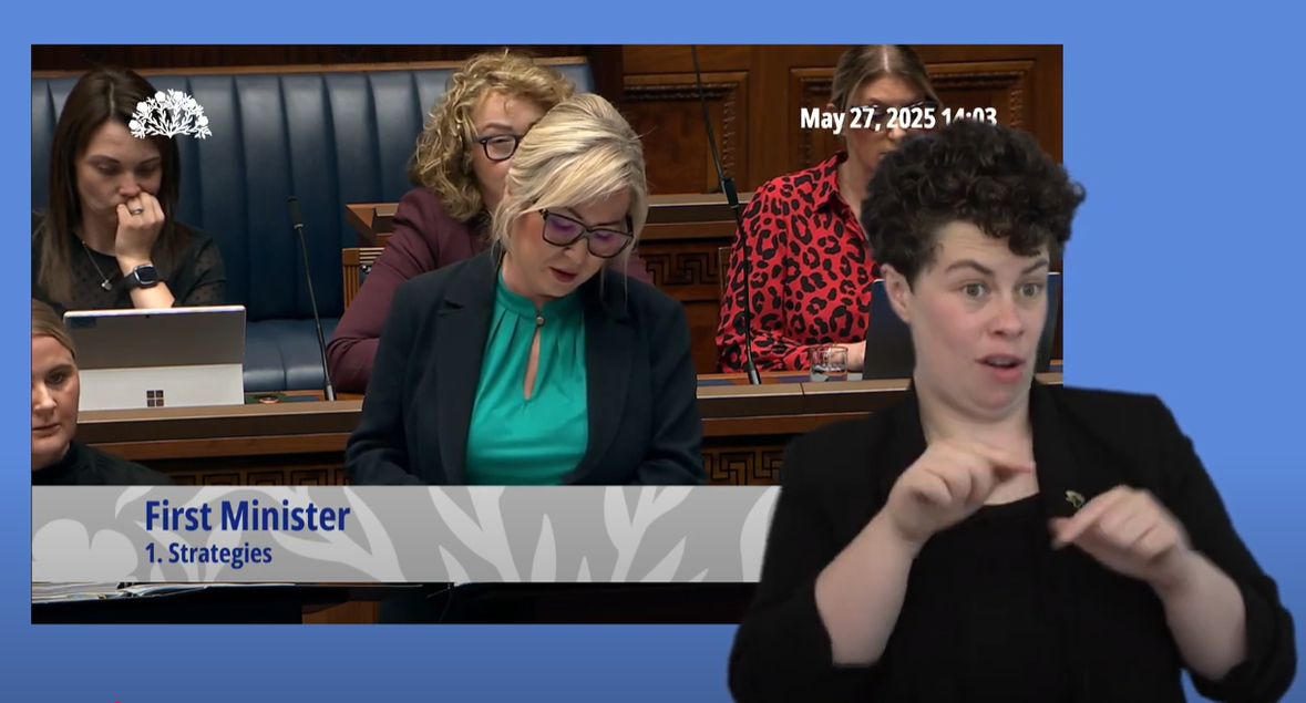 Question Time, Executive Office - Tuesday 27 May 2025 with ISL